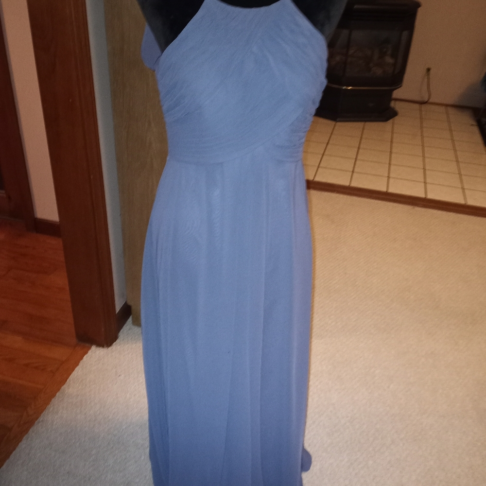 Azazie Grayish-purple Bridesmaid Dress Sz. A2